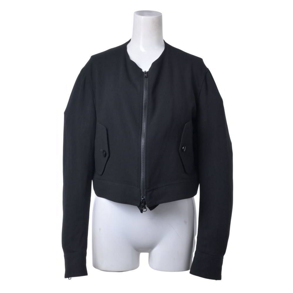 Yohji Yamamoto ウール ダブルジップ ブルゾン ジャケット
