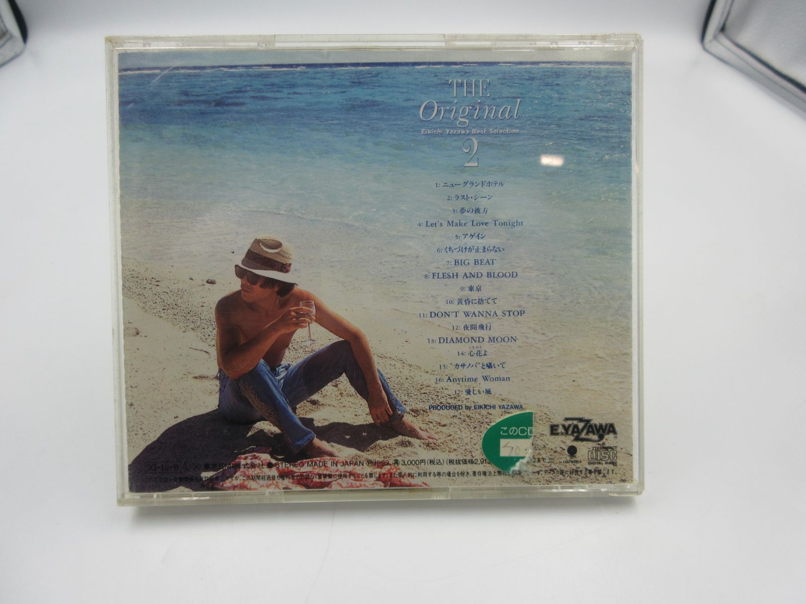 ☆矢沢永吉 EIKICHI YAZAWA THE Orijinal BEST SELECTION 2 CD 中古
