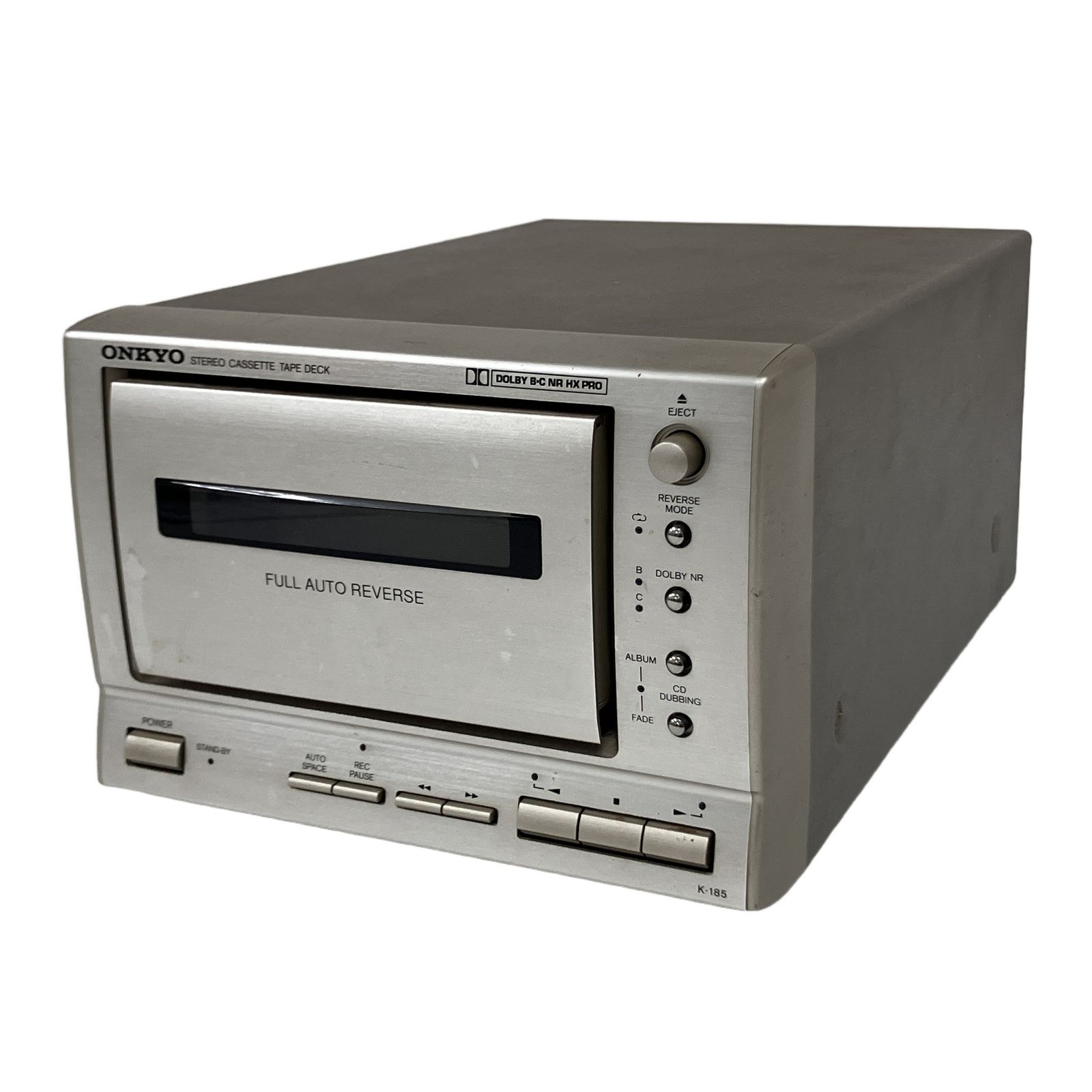 ONKYO K-185 ステレオ カセット テープ デッキ オンキョー 音響機器
