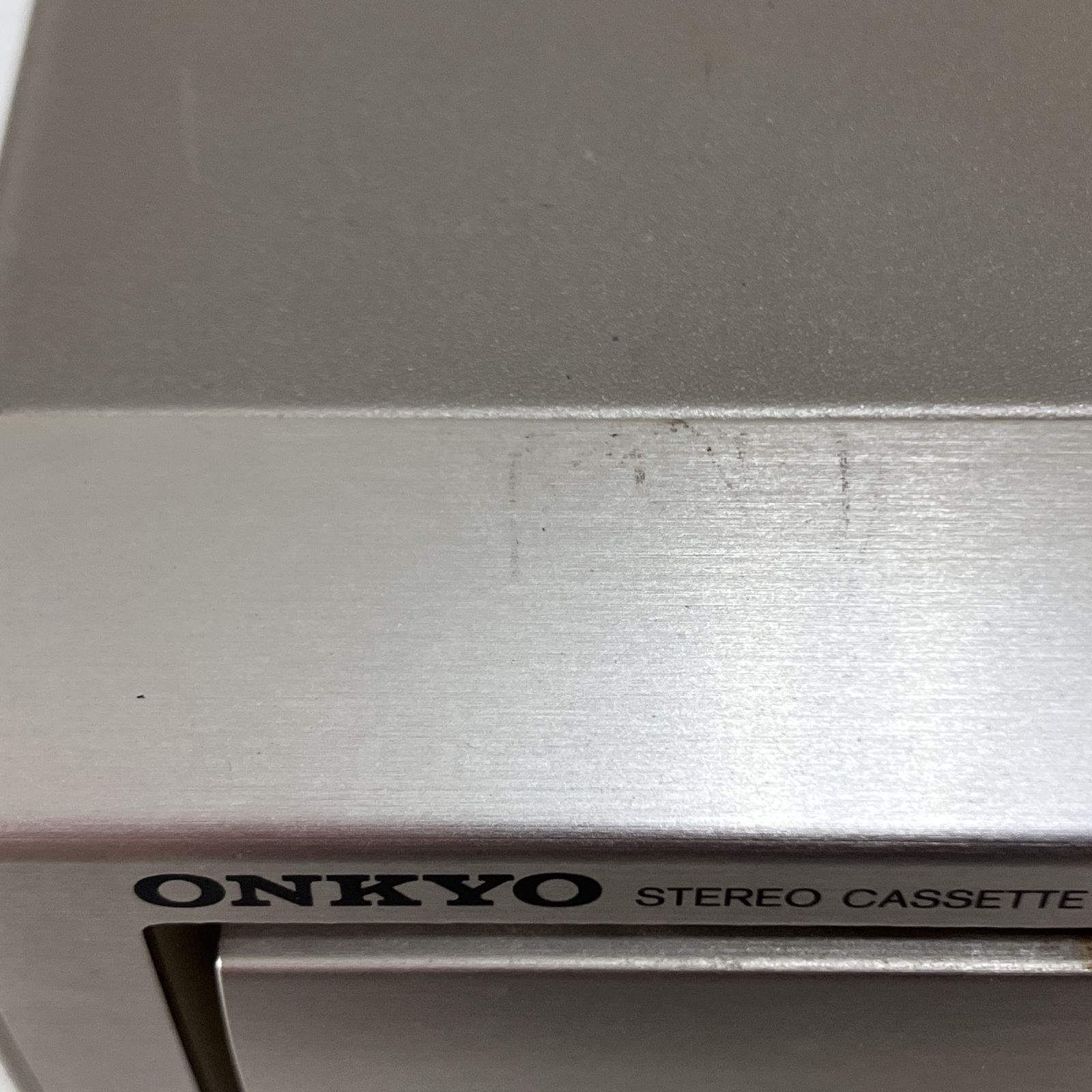 ONKYO K-185 ステレオ カセット テープ デッキ オンキョー 音響機器