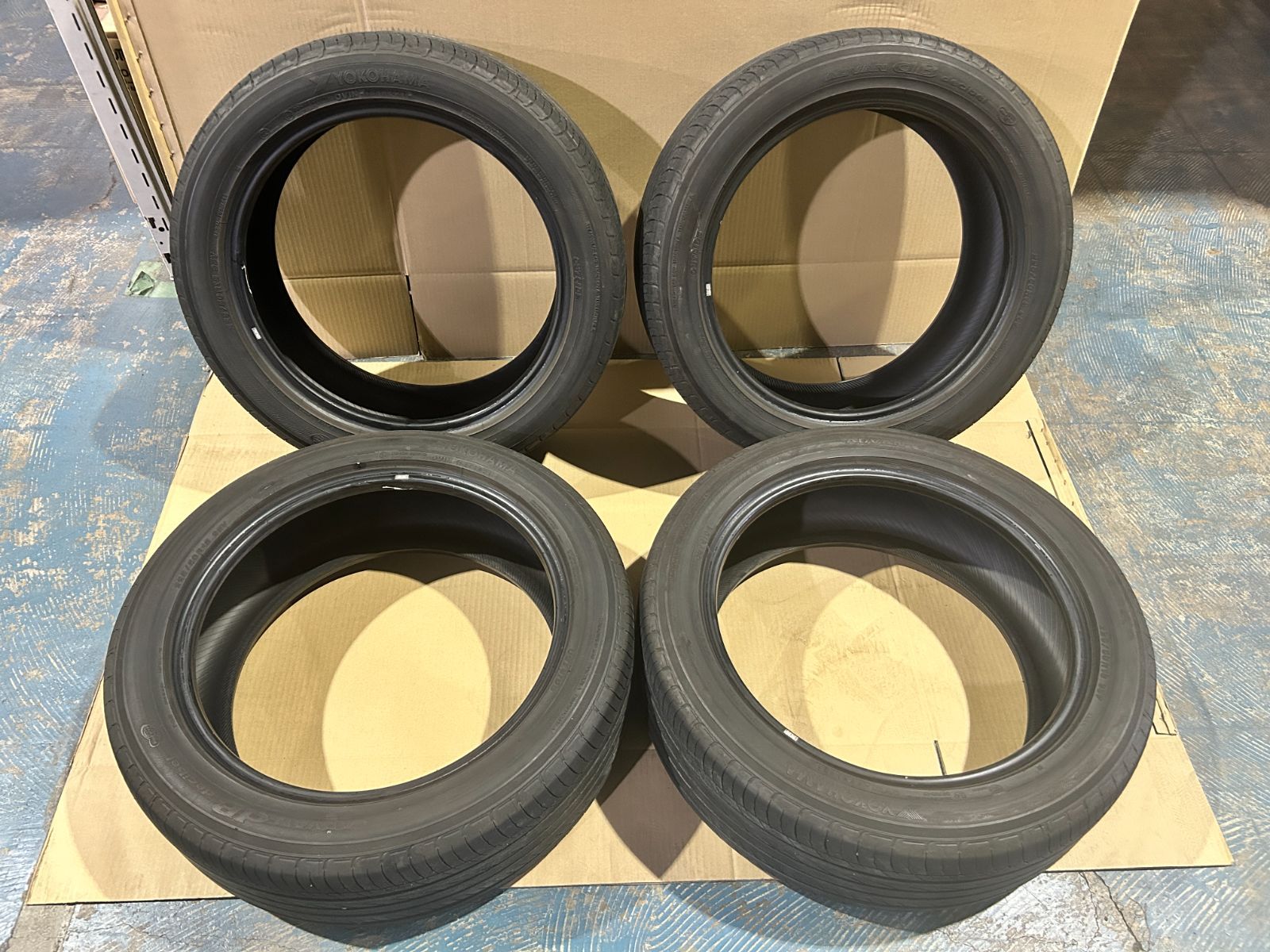 中古タイヤ 4本セット YOKOHAMA 225/50R18 21年14週 - メルカリ