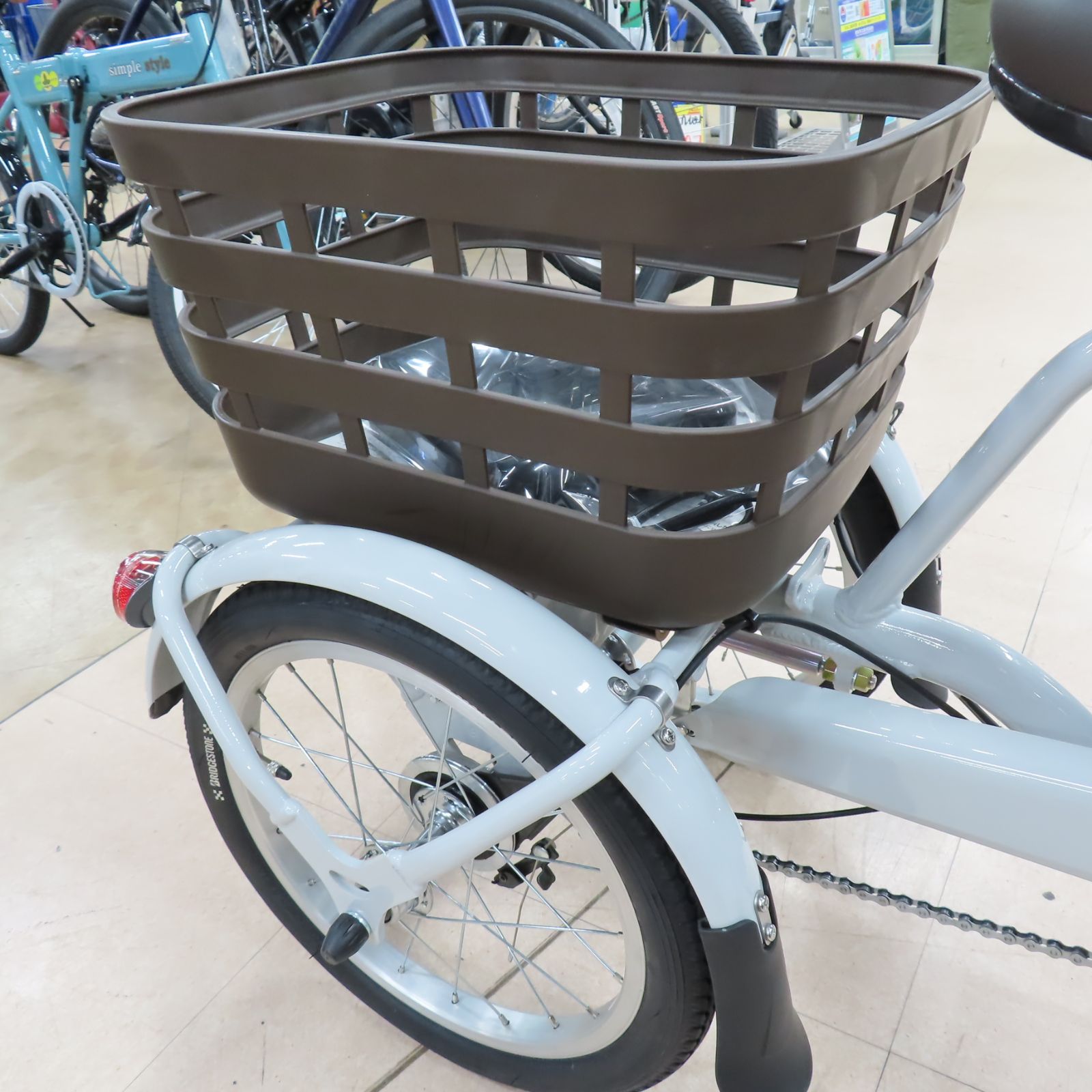 ブリヂストン 電動アシスト自転車 RAKUTTO ラクット ワゴン ライト 