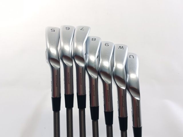 【希少】PING i230 7〜PW 　スチールファイバー i110cw S 入間□【中古】 アイアンセット ピン PING i230 7本(5-9 W・U