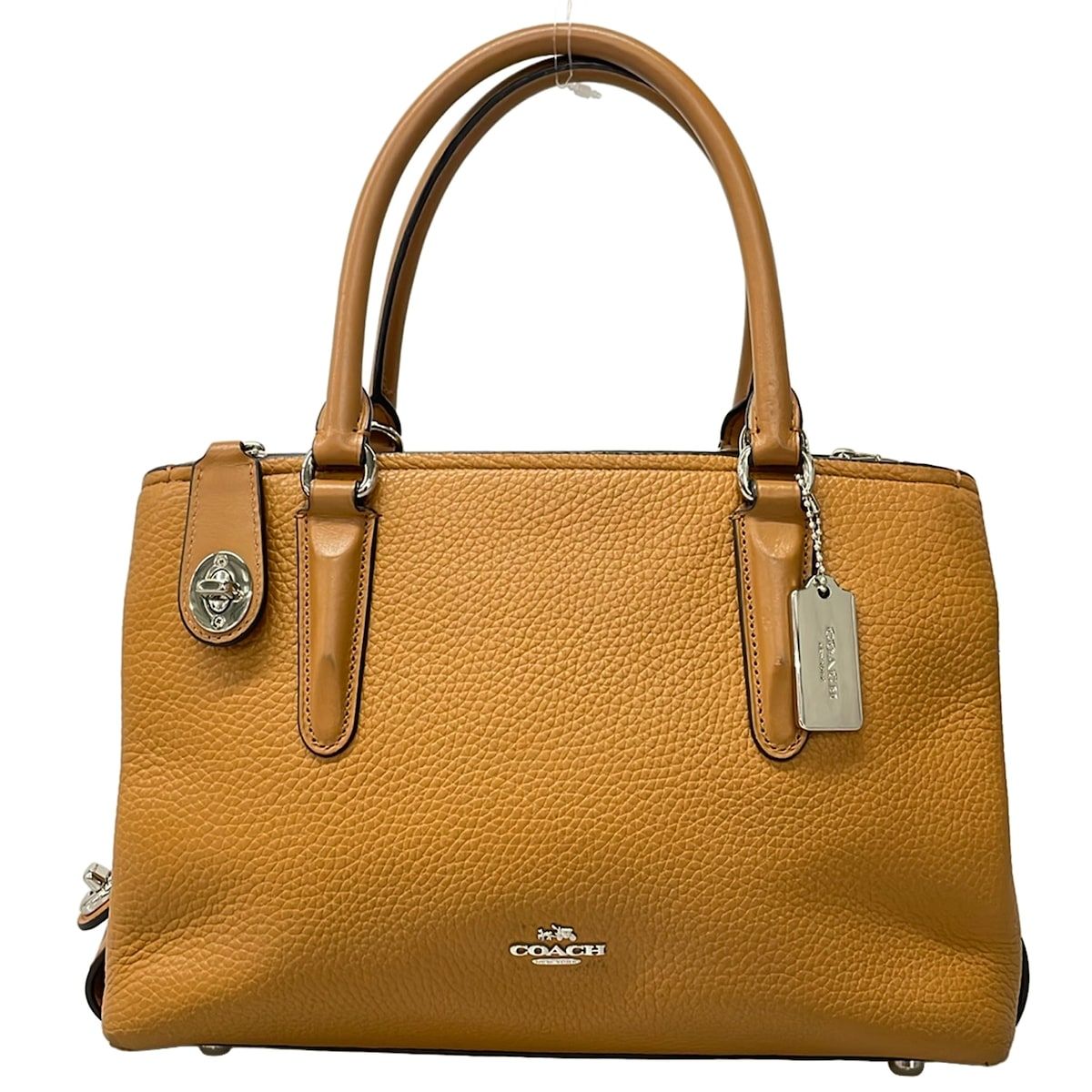 COACH(コーチ) ハンドバッグ - 56839 ブラウン レザー