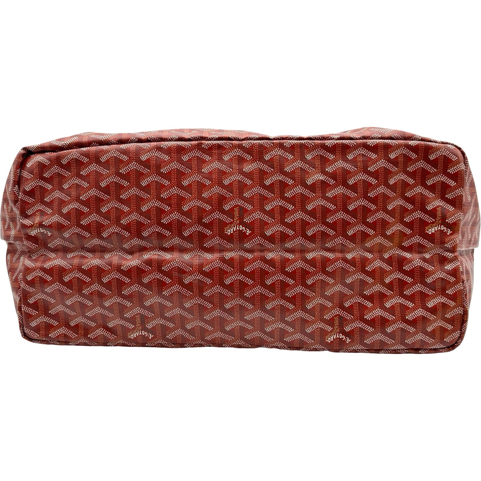 ゴヤール GOYARD サンルイGM レッド ゴヤールディンキャンバス 