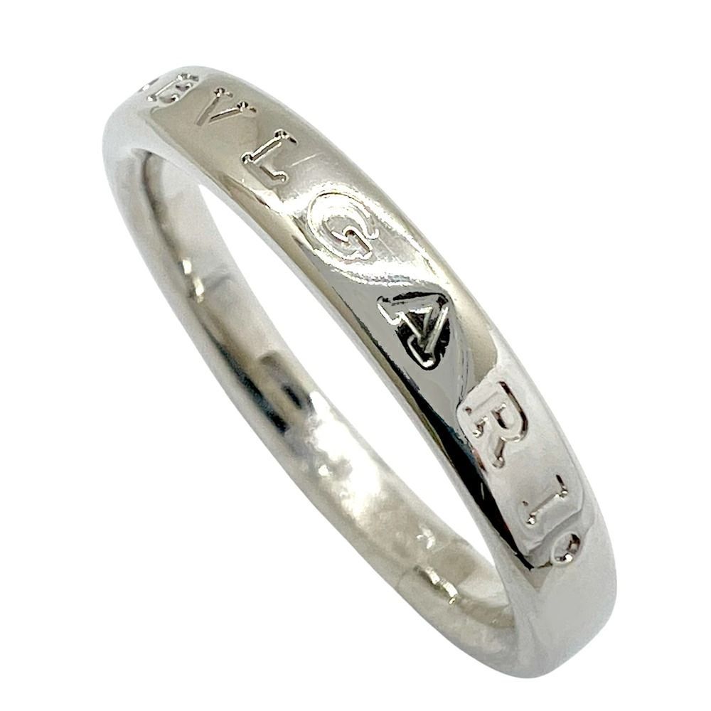 BVLGARI ブルガリ リング　MP8511 指輪 Pt950 7.7g 約17.5号 フェディウェディングリング フェディリング シンプル プラチナ メンズ レディース 男性用 女性用 【ブランドギャラリー東心斎橋店】