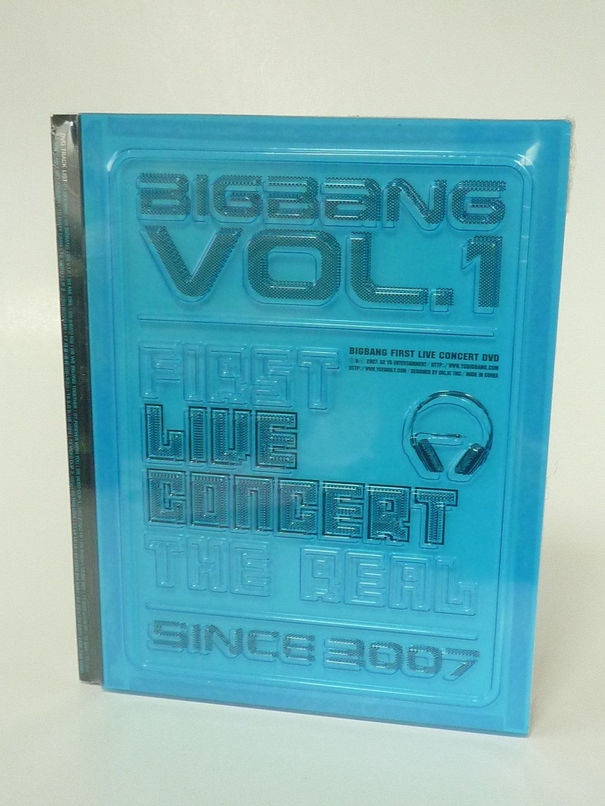【CD】VOL.1 FIRST LIVE CONCERT -THE REAL- SINCE 2007 (韓国盤)