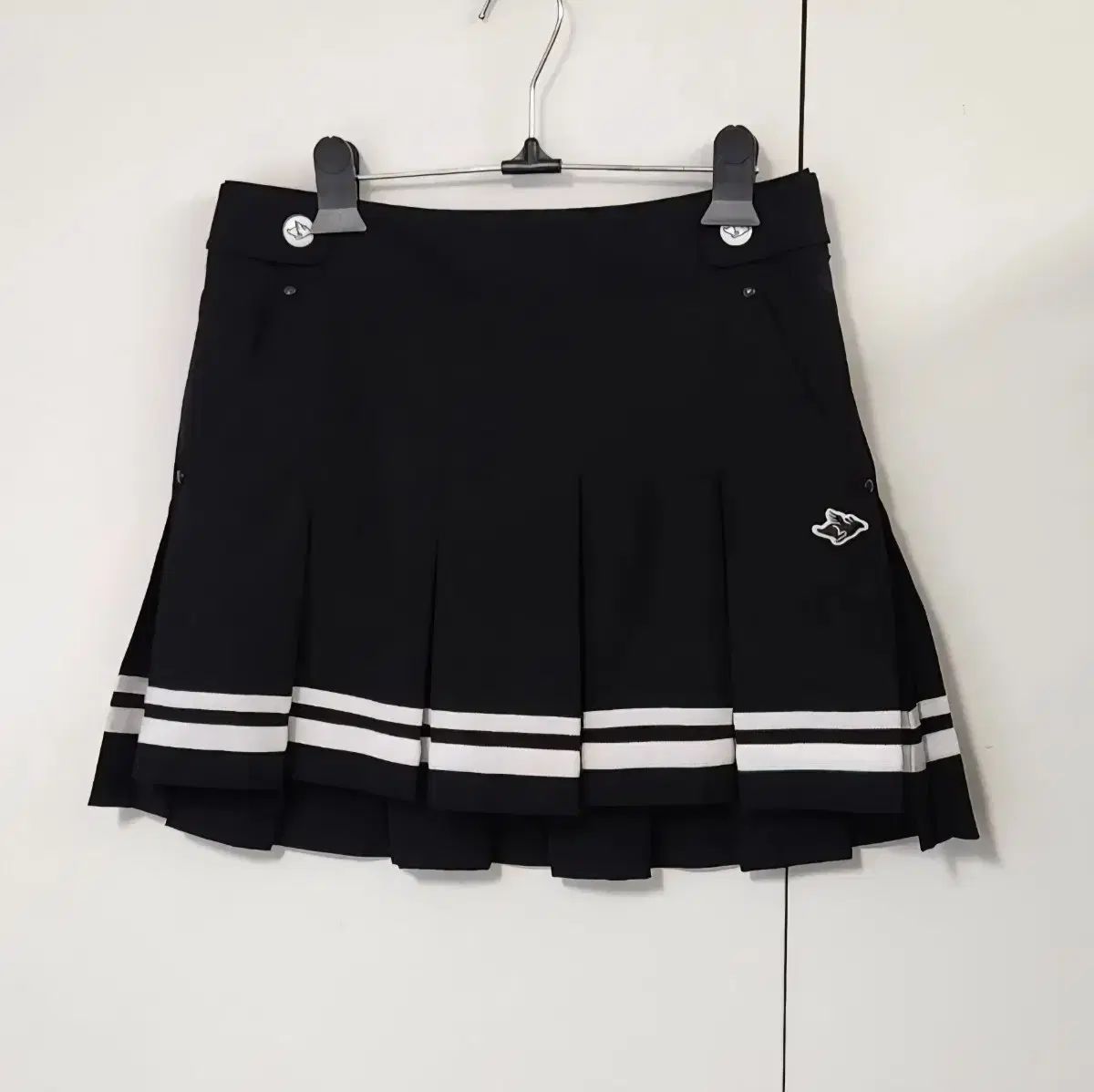 パーリーゲイツ ツーライン プリーツ キュロット スカート 63