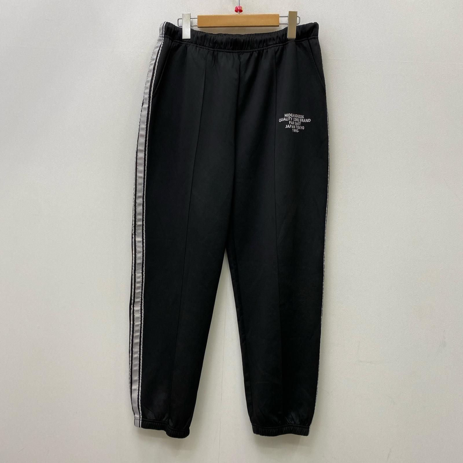 【加古川店】 中古 HIDE AND SEEK | ハイドアンドシーク パンツ Jersey Track Pant HP-030525 ブラック 【107】