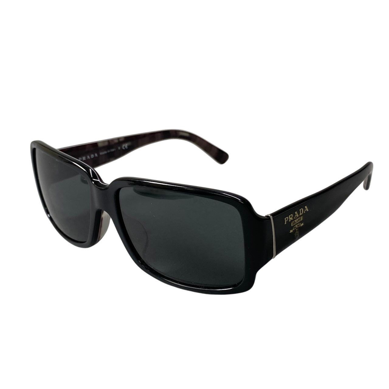 e26 PRADA プラダ サイドアイコン サングラス Side Logo Icon Sunglasses ブラック アイウェア メガネ 眼鏡t18r