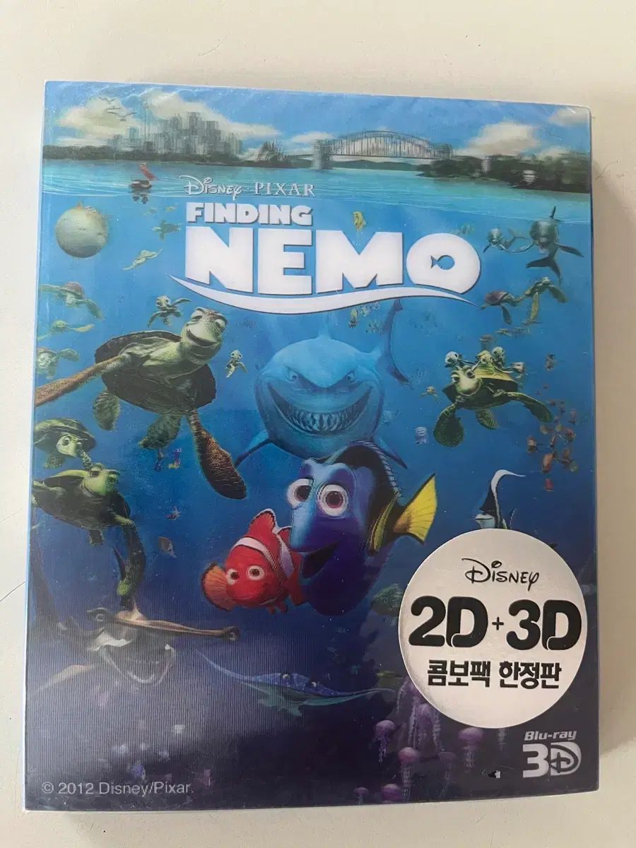 (未開封)ファインディング・ニモ 2D+3D コンボ レンチキュラー 限定モデル ブルーレイ