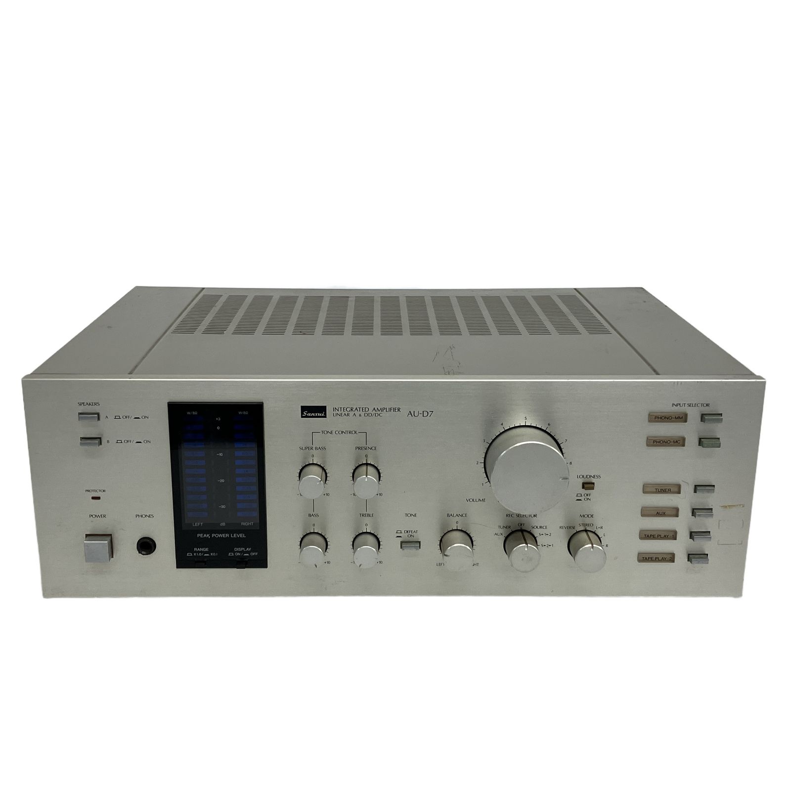 宮*志様 (動作品) Sansui AU-D7 プリメインアンプ SANSUI AU-D7 プリメインアンプ オーディオ サンスイ 音響機材