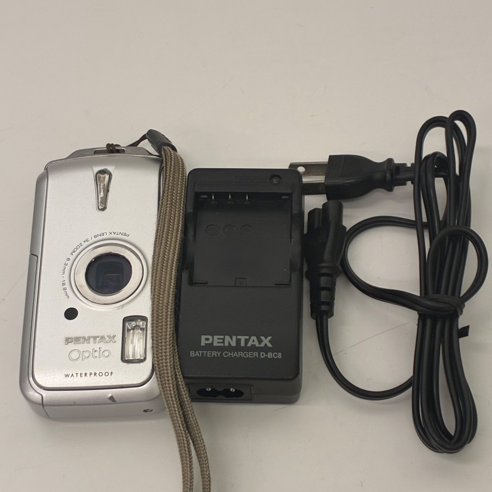 PENTAX Optio】W10 防水デジタルカメラ コンパクトカメラ コンデジ
