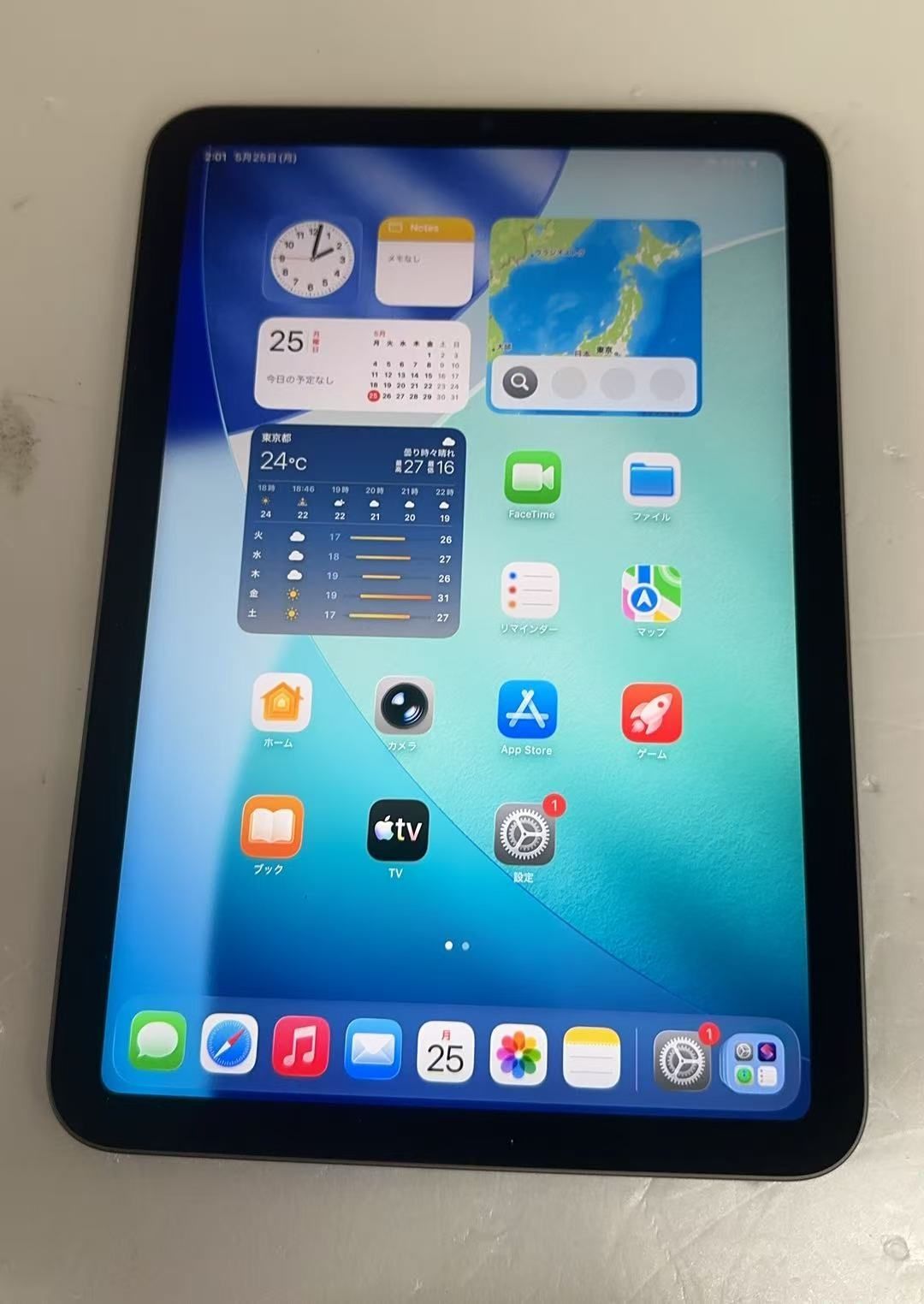 iPad mini 第6世代 64GB スペースグレイ 中古 - メルカリ