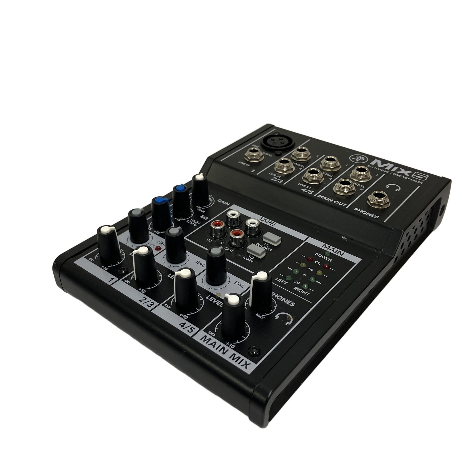 MACKIE MIX5 5ch コンパクトアナログミキサー/BEHRINGER ベリンガー Micro AMP HA400 ヘッドホンアンプ 中古 T11250330