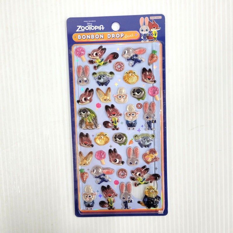 【未使用品】 ボンボンドロップシール ズートピア 第一弾 【041-260526-kk-02-izu】