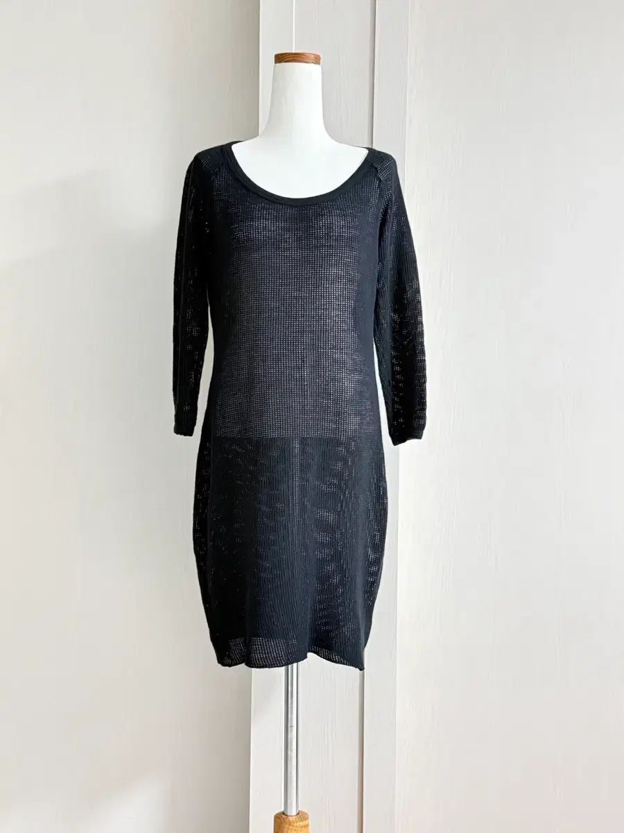 ジェームス パール James Perse ブラック フィッシュネット セブンネット 7NET ドレス