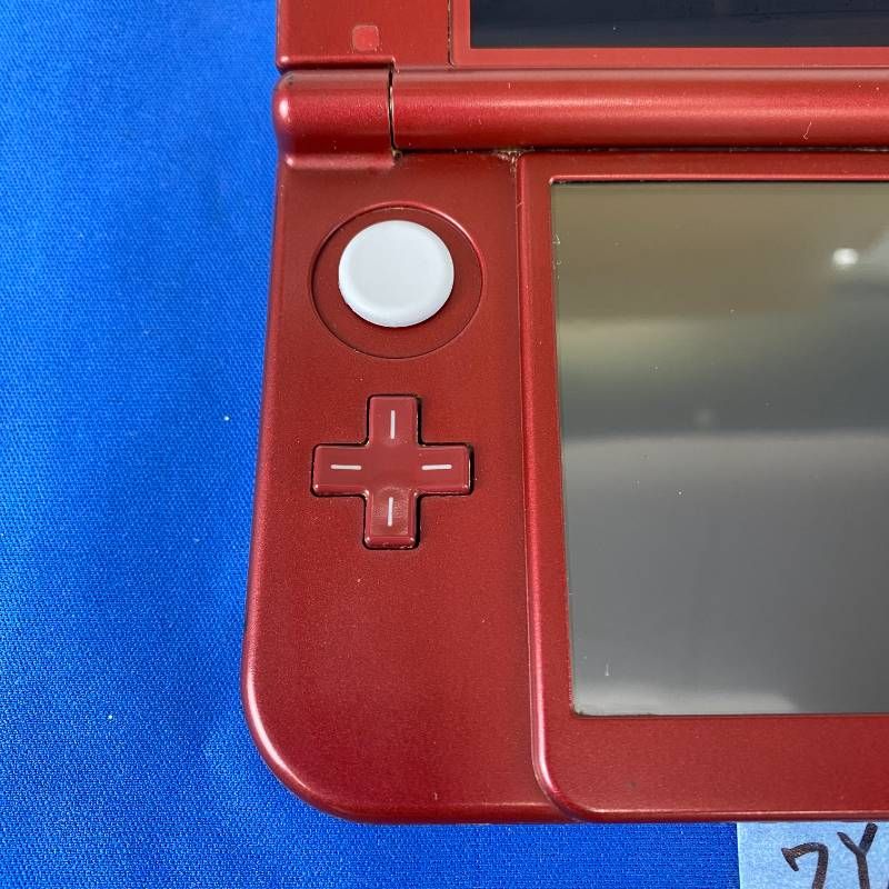 ◇ワYA227【上下IPS液晶】Newニンテンドー3DSLL メタリックレッド 本体 タッチペン 充電ACアダプター セット 希少品 IPSパネル 任天堂 Nintendo 3DS 3DSLL NEW3DS 携帯型ゲーム機 レッド 赤 第7世代