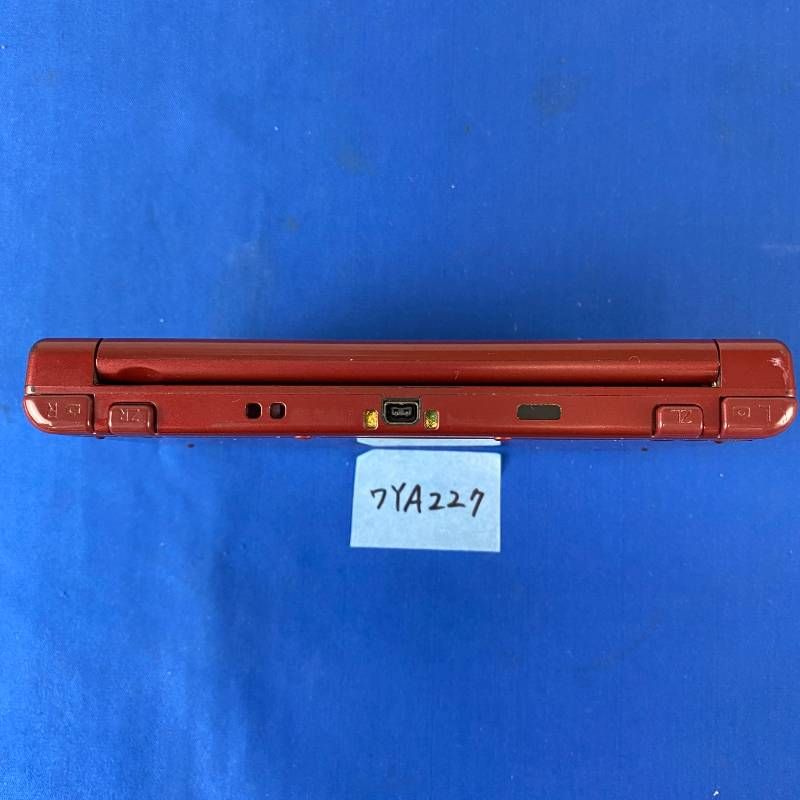 ◇ワYA227【上下IPS液晶】Newニンテンドー3DSLL メタリックレッド 本体 タッチペン 充電ACアダプター セット 希少品 IPSパネル 任天堂 Nintendo 3DS 3DSLL NEW3DS 携帯型ゲーム機 レッド 赤 第7世代