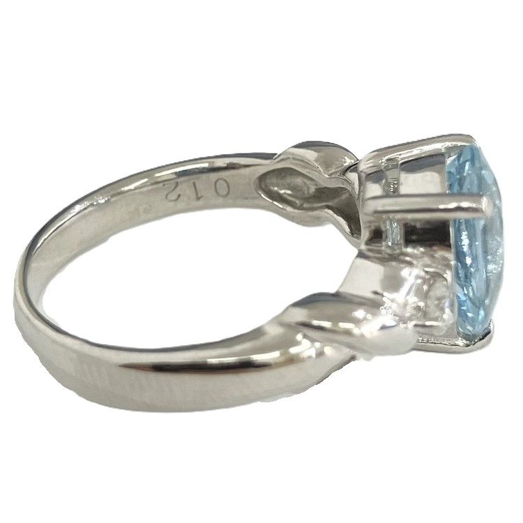 ♪Pt900 リング 6.17g 1.6ct 0.12ct プラチナ 指輪 - メルカリ