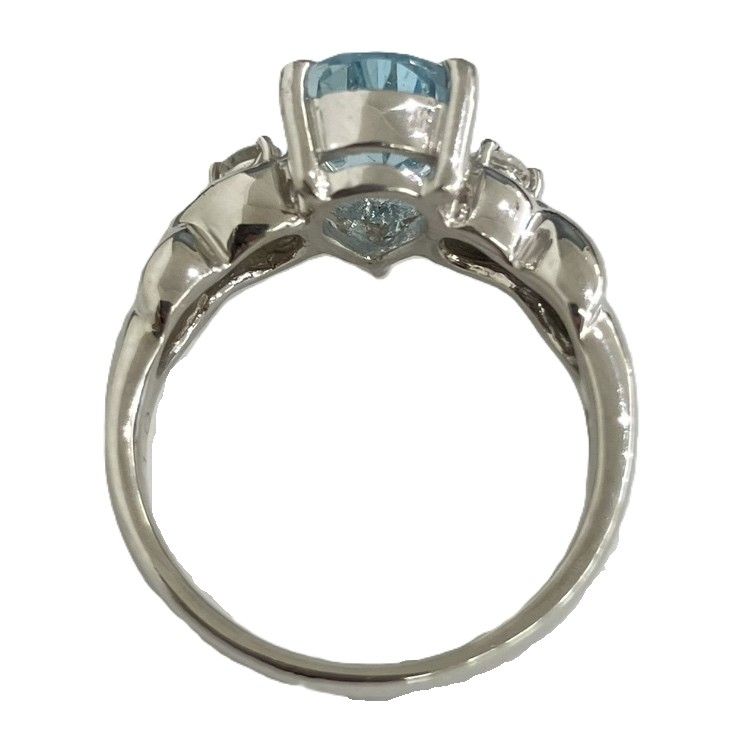 ♪Pt900 リング 6.17g 1.6ct 0.12ct プラチナ 指輪 - メルカリ