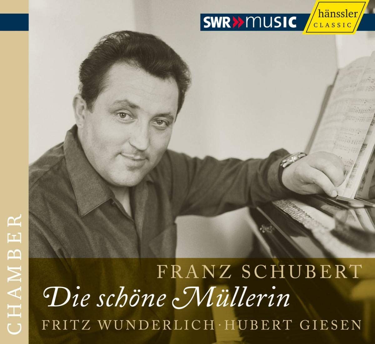 【CD】シューベルト:歌曲集「美しき水車小屋の娘」 (Franz Schubert : Die schone Mullerin / Fritz Wunderlich・Hubert Giesen)