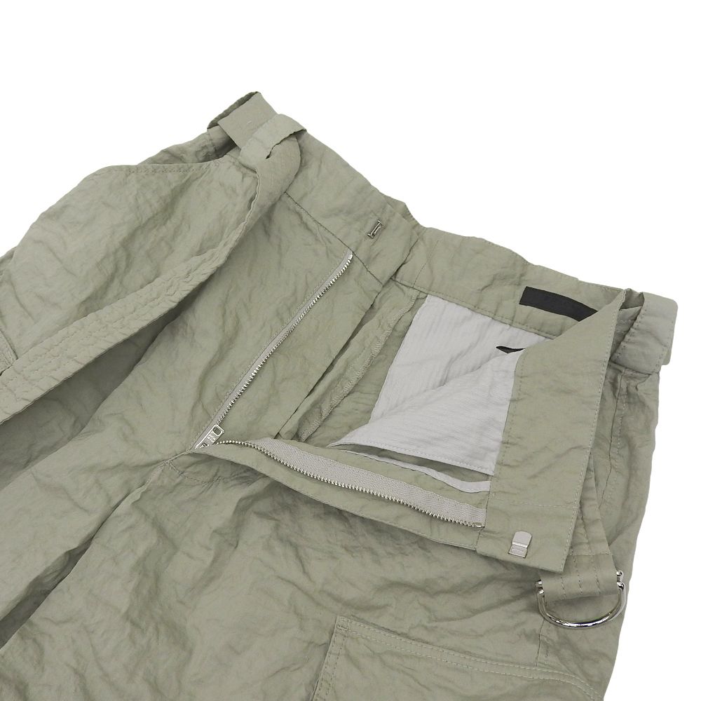 PRADA　プラダ　美品 ストレッチ コットン バミューダショーツ ボトムス メンズ カーキ S 24SS　S