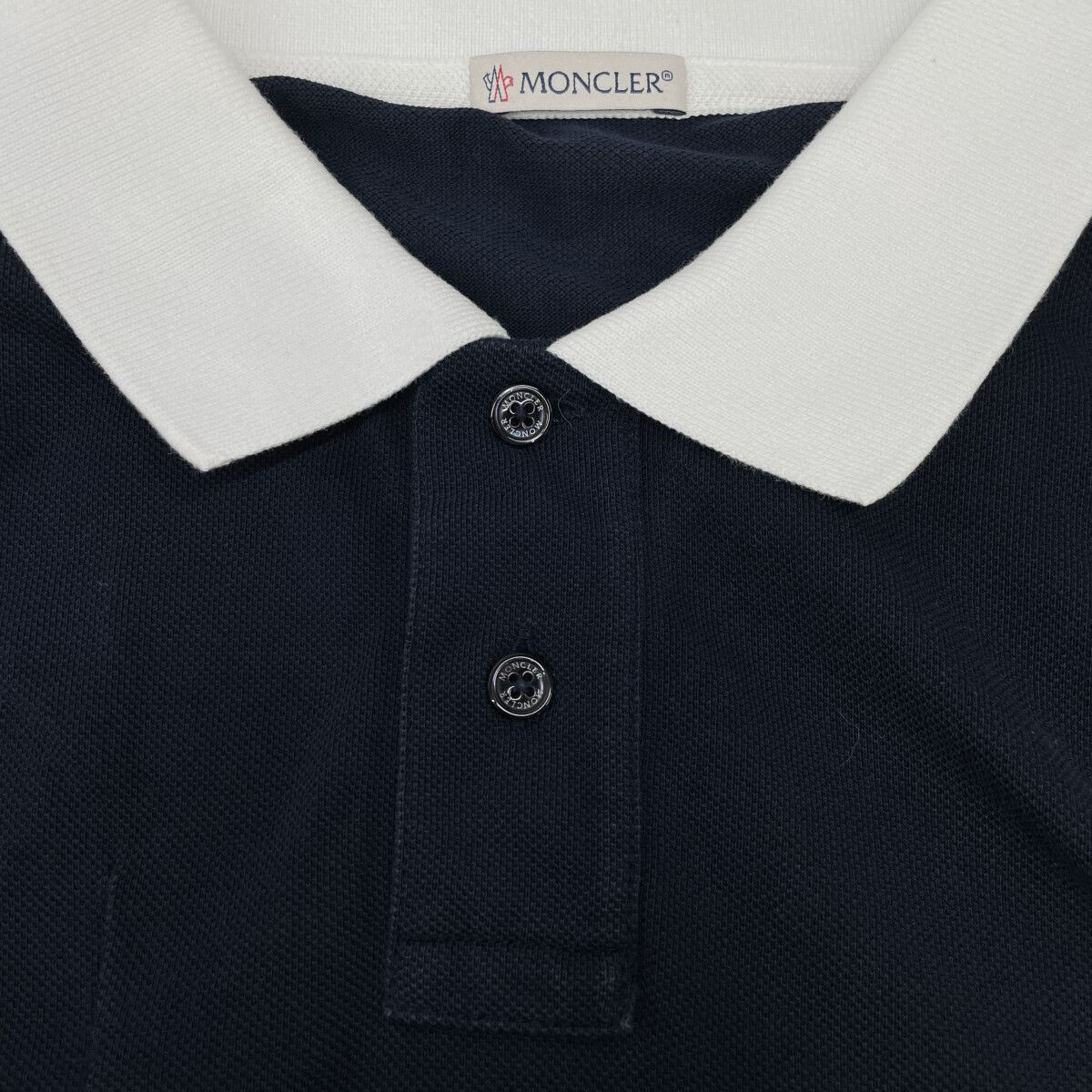 MONCLER モンクレール 国内正規 MAGLIA POLO MANICA CORTA ネイビー