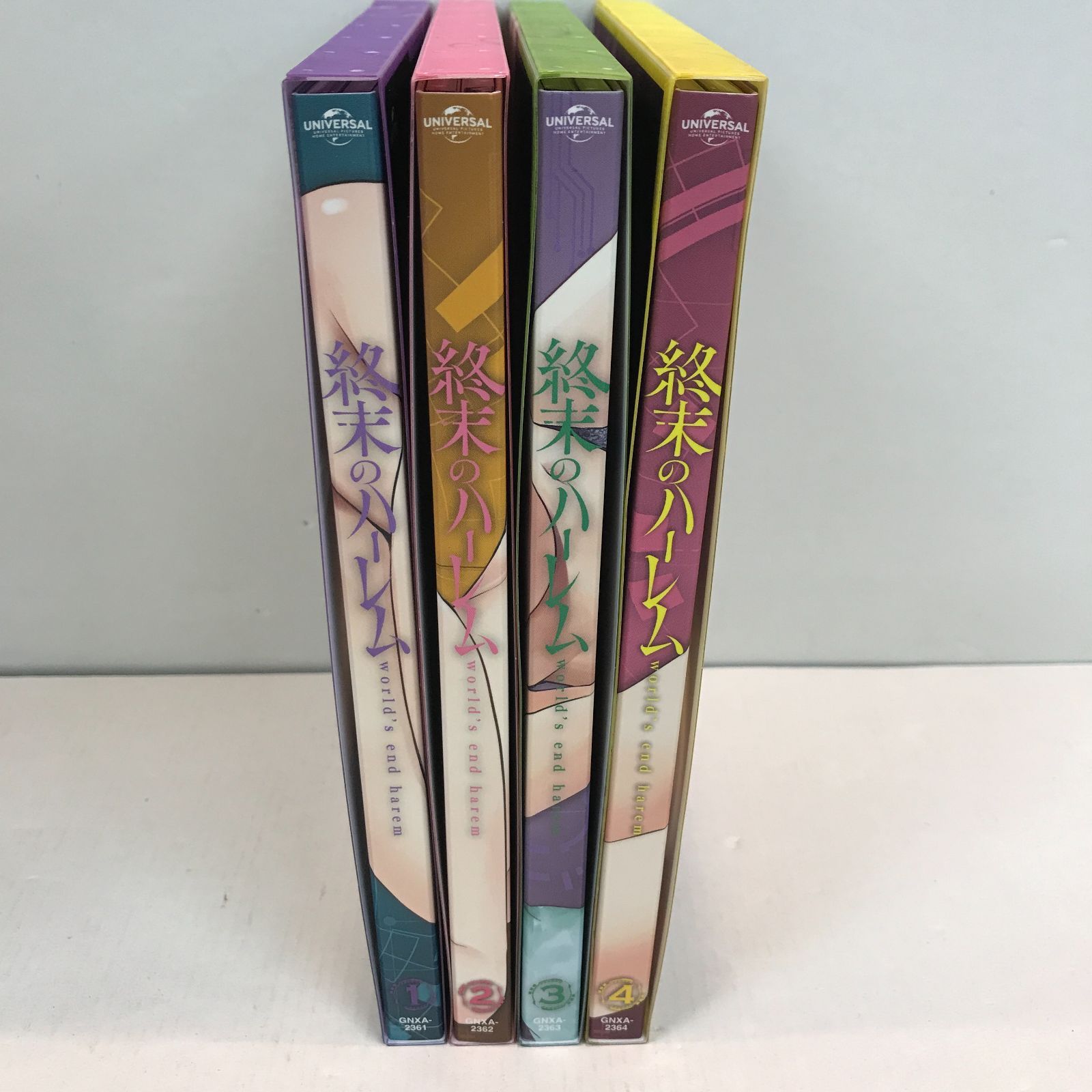 [八戸第2-17-7] 終末のハーレム Blu-ray 1-4巻セット