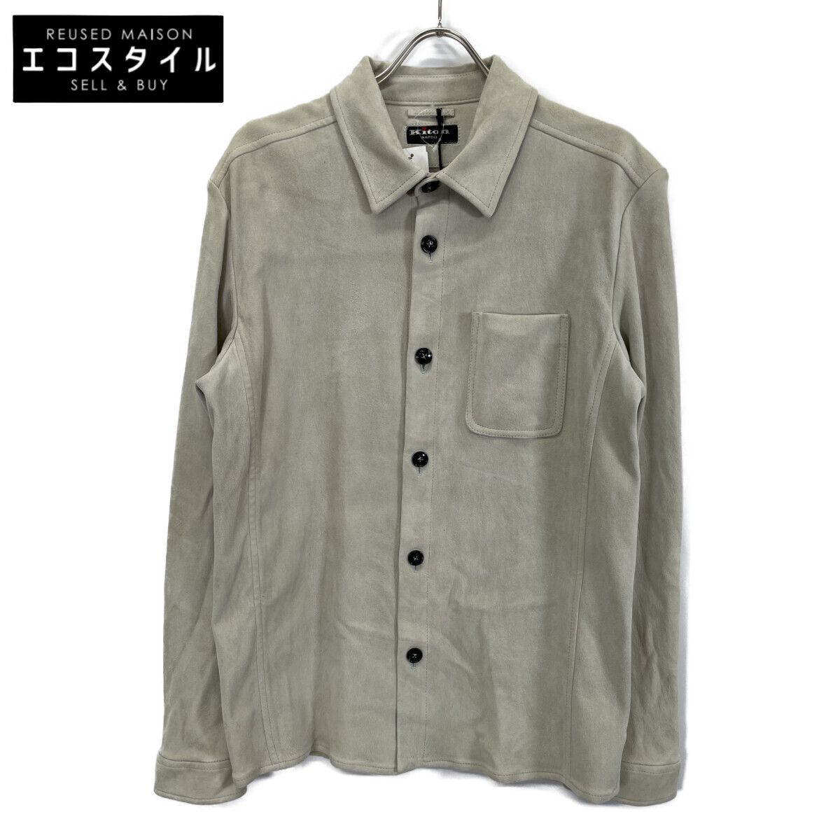 Kiton　キートン　スエードレザー ジャケット　L