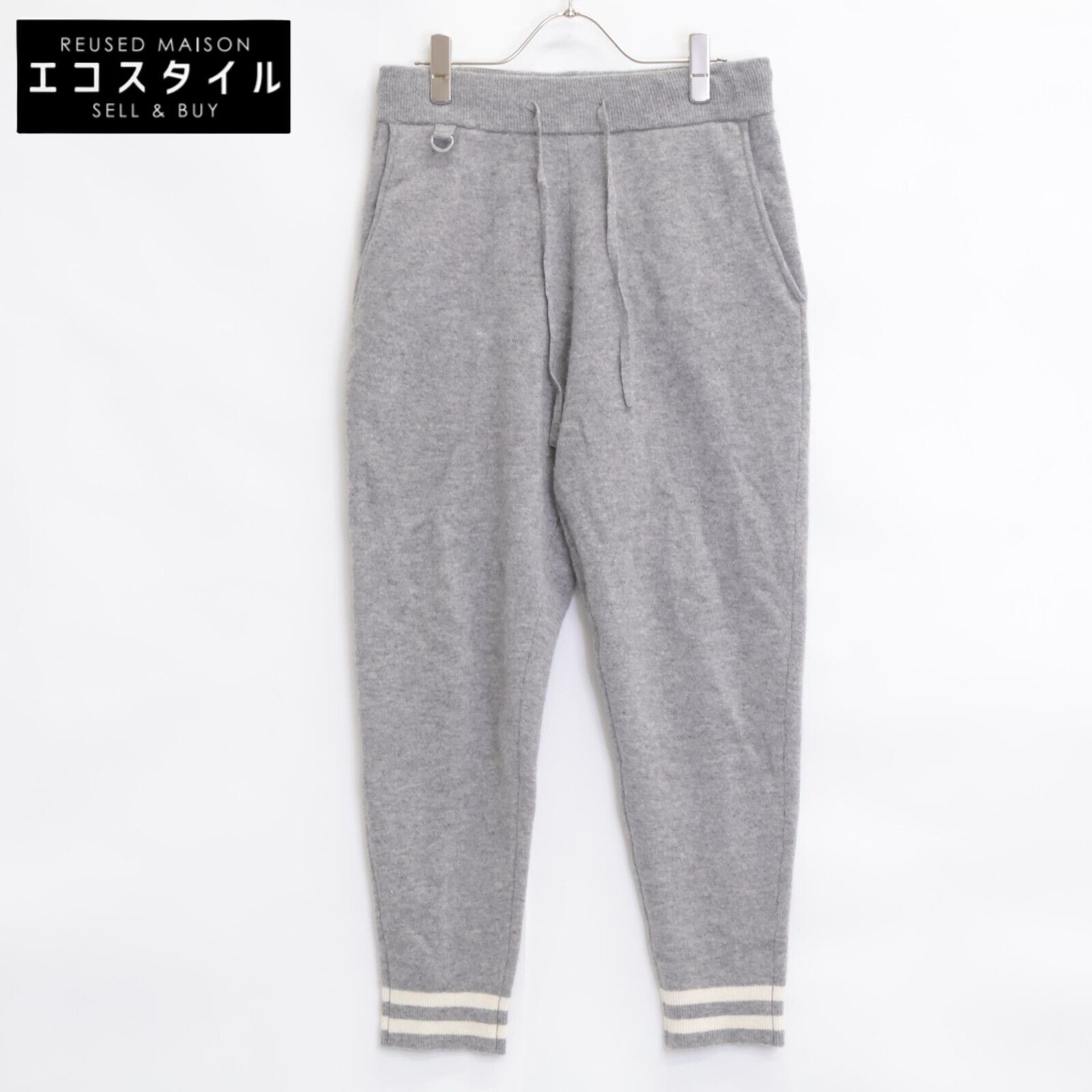 SOPHNET.　ソフネット　SOPH-242074 WOOL FLEECE RIBBED PANTS　S