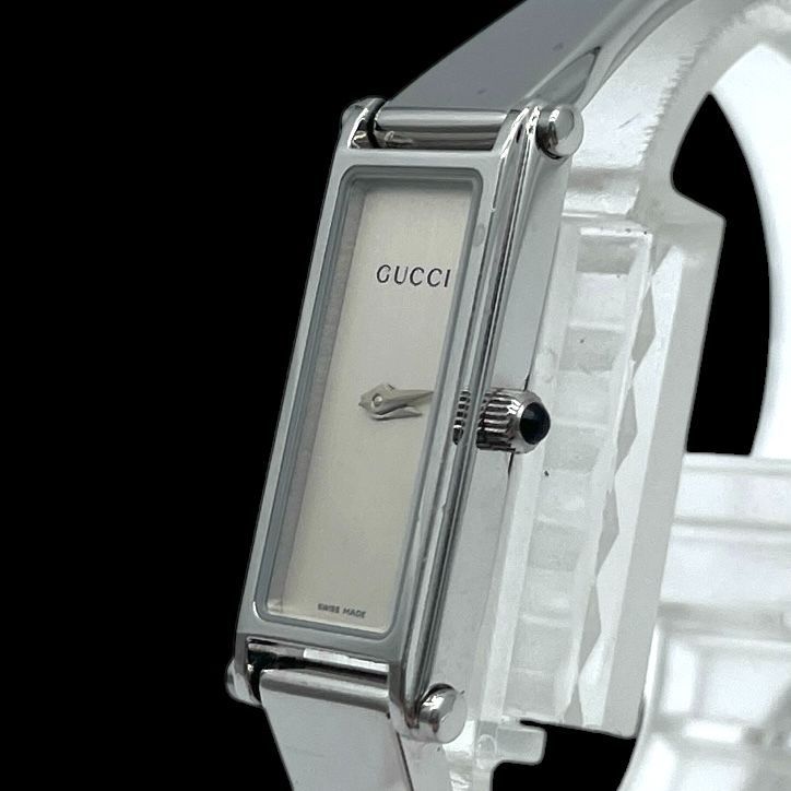 新品電池 稼働品 GUCCI グッチ レディース腕時計 1500L クォーツQZ 2針