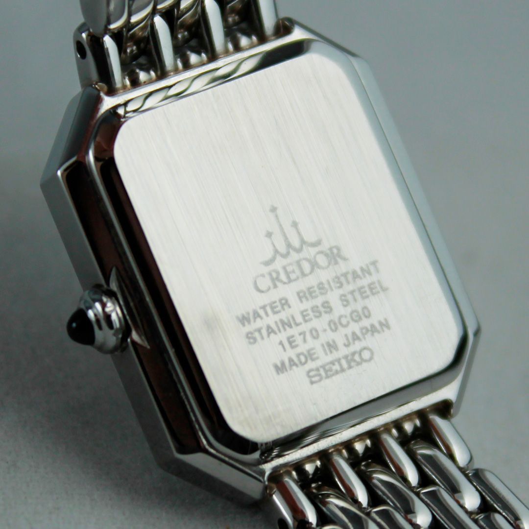 SA307 SEIKO CREDOR GSTE887 1E70-0CG0 ダイヤモンド ピンクシェル