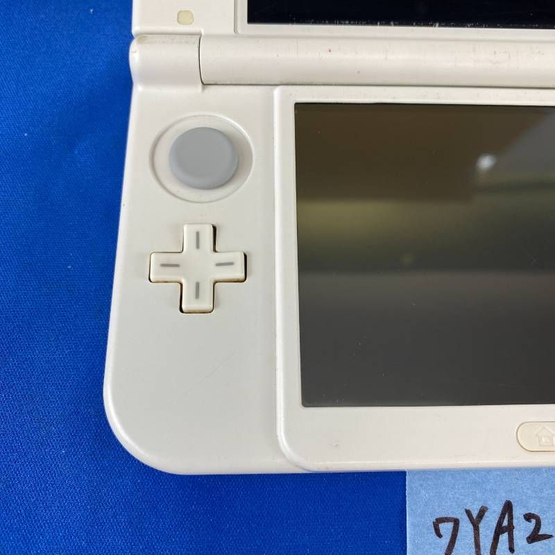 ◇ワYA228【上下IPS液晶】Newニンテンドー3DSLL パールホワイト 本体 タッチペン 充電ACアダプター セット 希少品 IPSパネル 任天堂 Nintendo 3DS 3DSLL NEW3DS 携帯型ゲーム機 ホワイト 白 第7世代