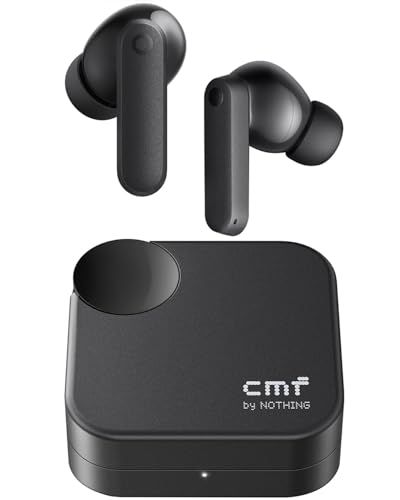CMF by Nothing Buds 2a ワイヤレスイヤホン Bluetooth 5.4【最大35.5時間再生 IP54 防水 ノイズキャンセリング ANC Diracチューニング 4マイク ChatGPT対応】 HDマイク搭載 防塵 ダ 23588862