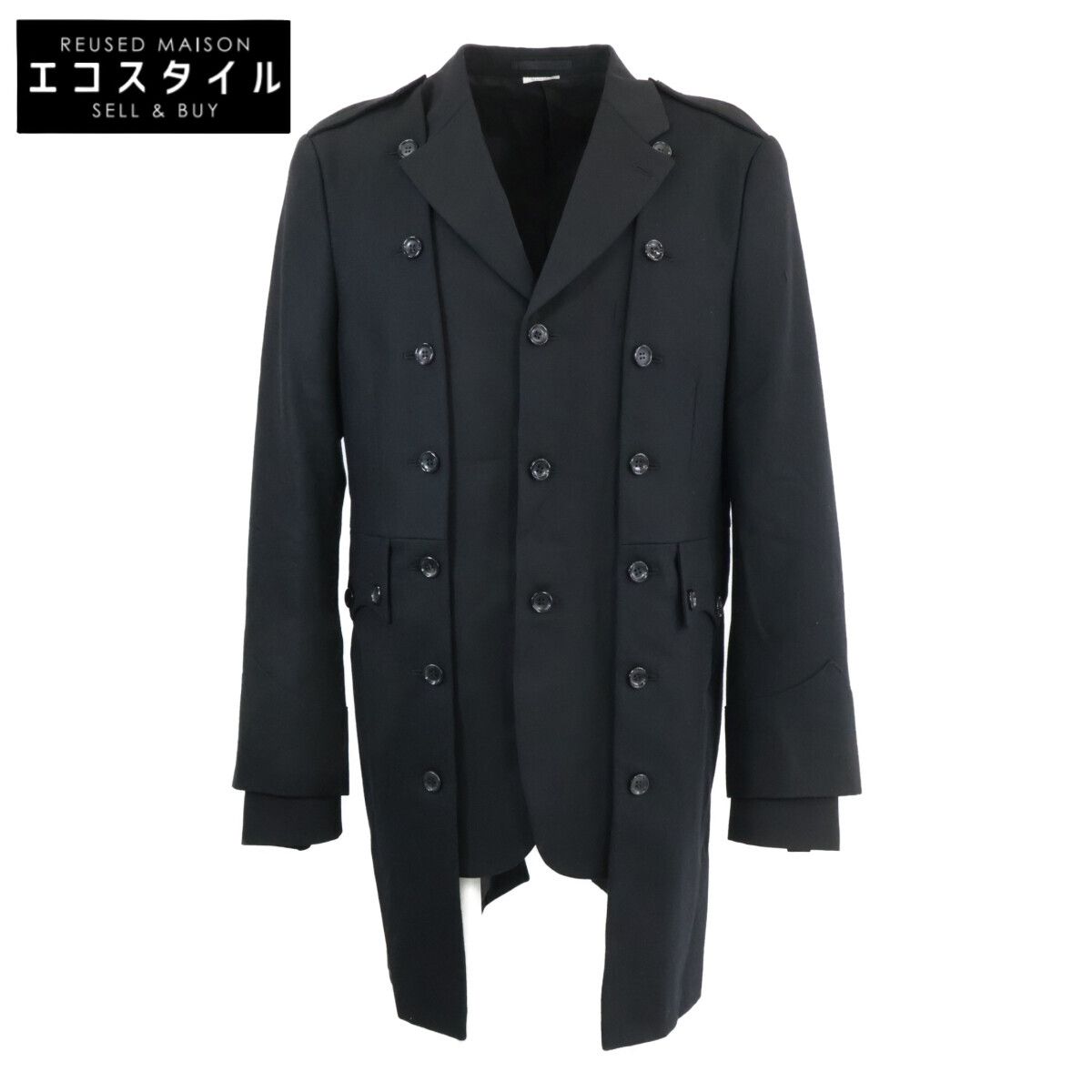 COMMEdesGARCONS HOMME PLUS　コムデギャルソンオムプリュス　【新品同様/25AW】PP-J042 AD2025 ウールギャバジン フラノ　L