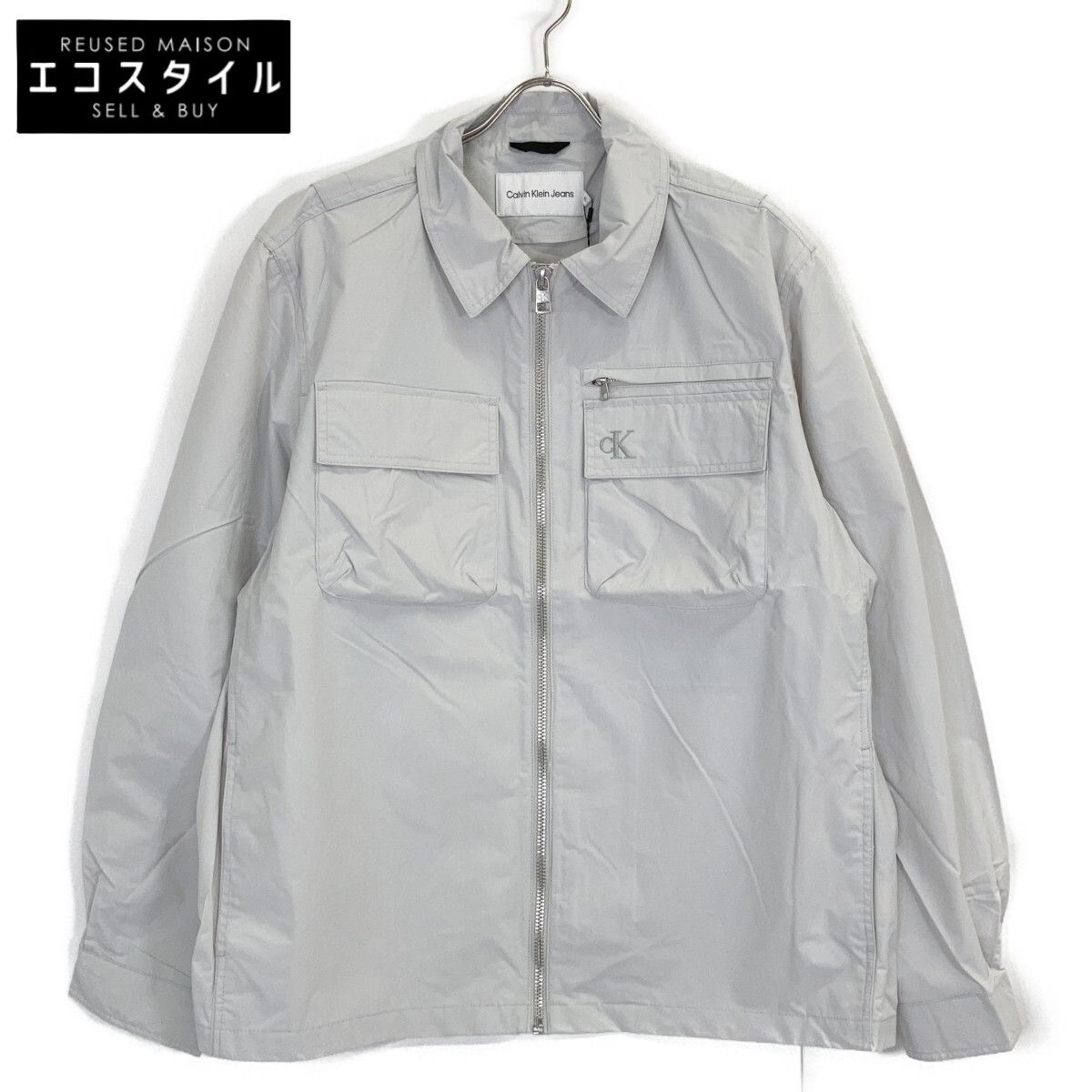 CalvinKleinJeans　カルバンクラインジーンズ　J325507 グレー ファッションジャケット　XL