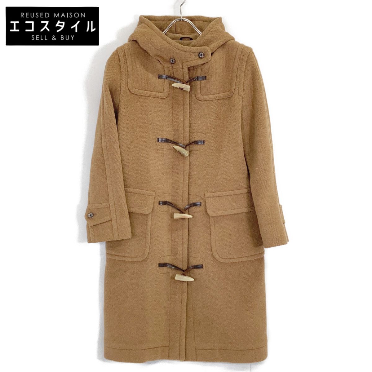 OLD ENGLAND　オールドイングランド　52505201 ブラウン ダッフルコート　34