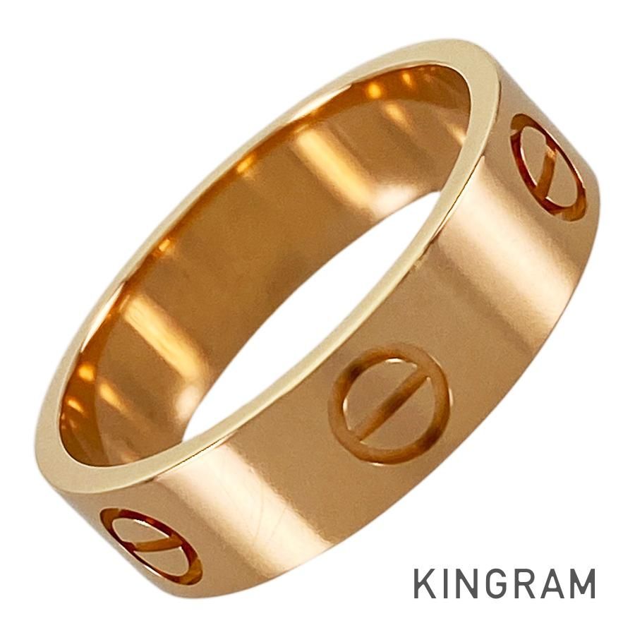 カルティエ Cartier ラブ K18PG 17号(57) リング sss【中古】