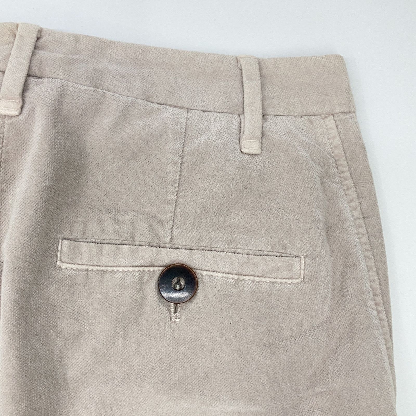 BRUNELLO CUCINELLI ブルネロクチネリ グレー コットンパンツ 38
