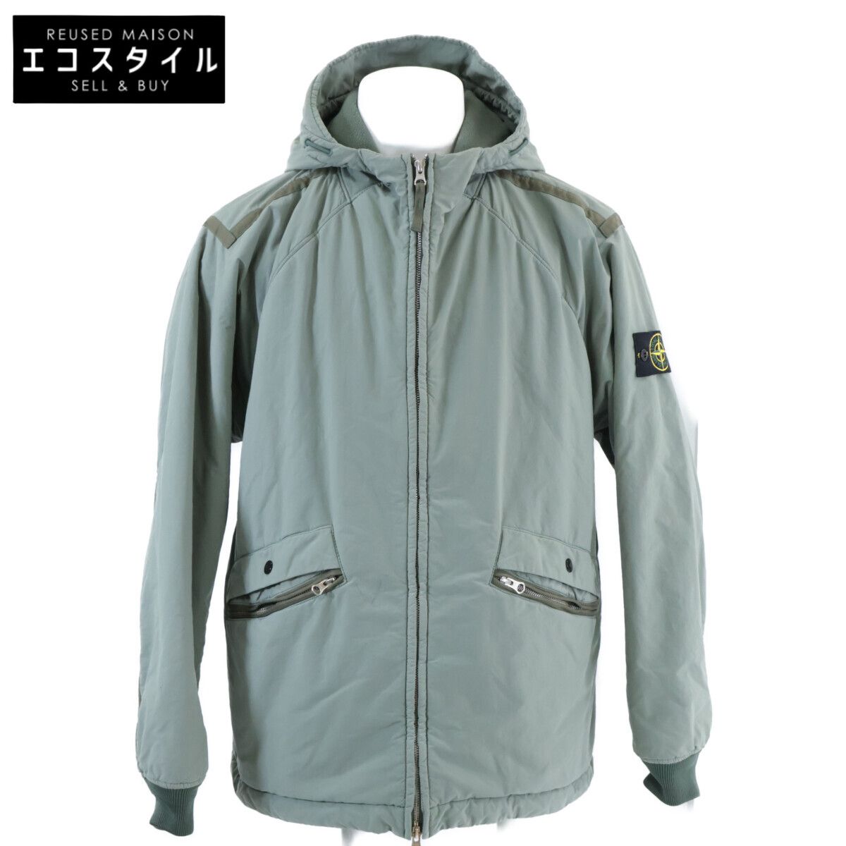 STONE ISLAND　ストーンアイランド　23AW 791541631 DAVID LIGHT-TC ガーメントダイ フーディジャケット　L