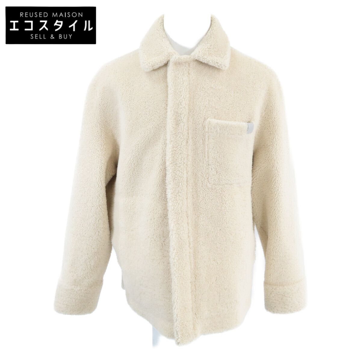 LOEWE　ロエベ　国内正規 25AW H526Y2SL28 シアリング オーバーシャツ ブルゾン　46