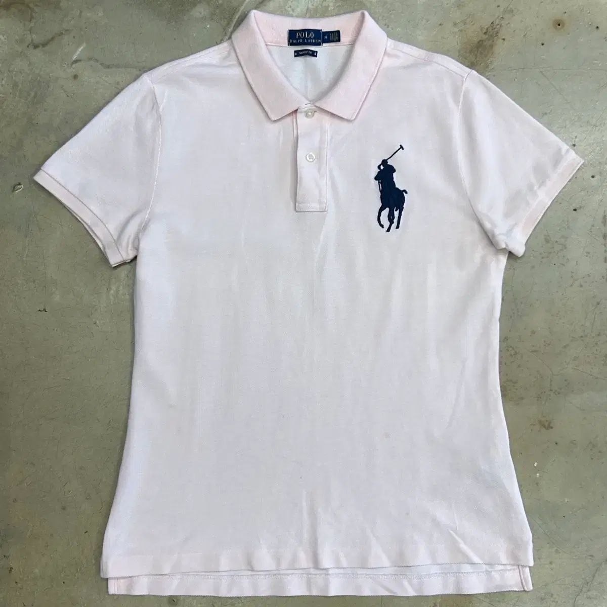POLO RALPH LAUREN (ポロラルフローレン) レディース ビックポニー カラ―半袖Tシャツ M