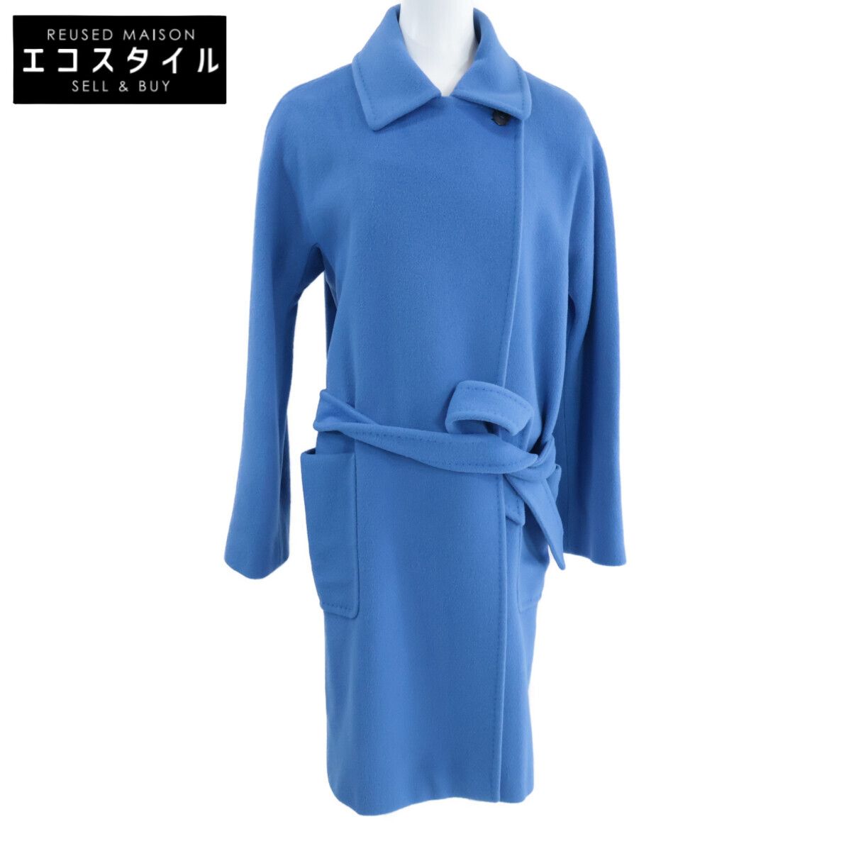 Max Mara マックスマーラ 10861763 ベルテッド ロングコート 42