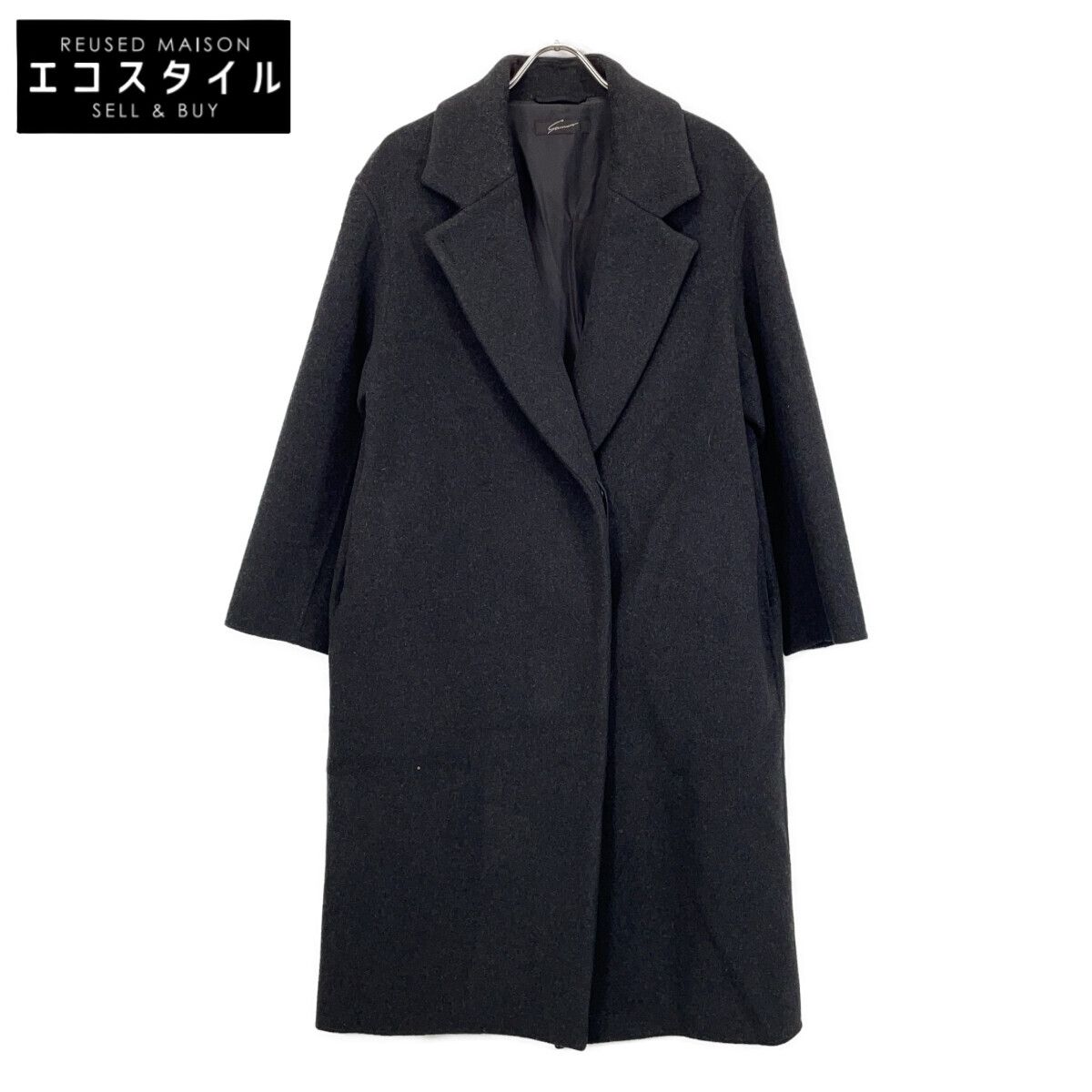 stunning lure　スタニングルアー　18A114-021 カシミヤ混ウール チェスター　O