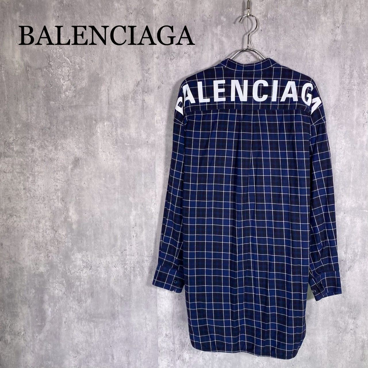 BALENCIAGA』バレンシアガ (34) バックプリントロゴシャツ 長袖 - メルカリ