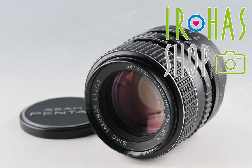 Asahi Pentax SMC Takumar 50mm F/1.4 Lens + Shoten M42-LM R50 Mount Adapter #64298C3