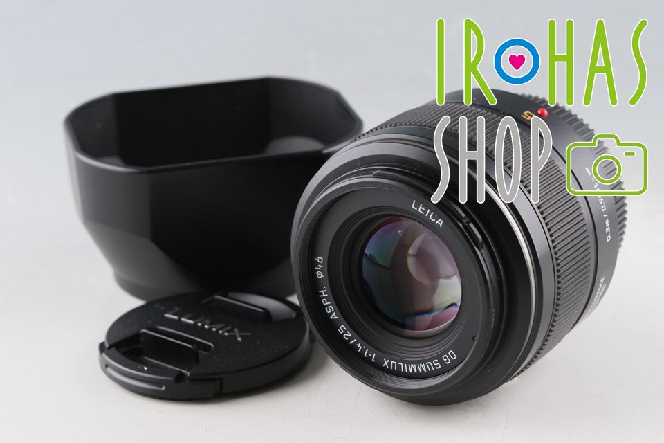 Panasonic Lumix Leica DG Summilux 25mm F/1.4 ASPH. Lens for M4/3 #64296F5