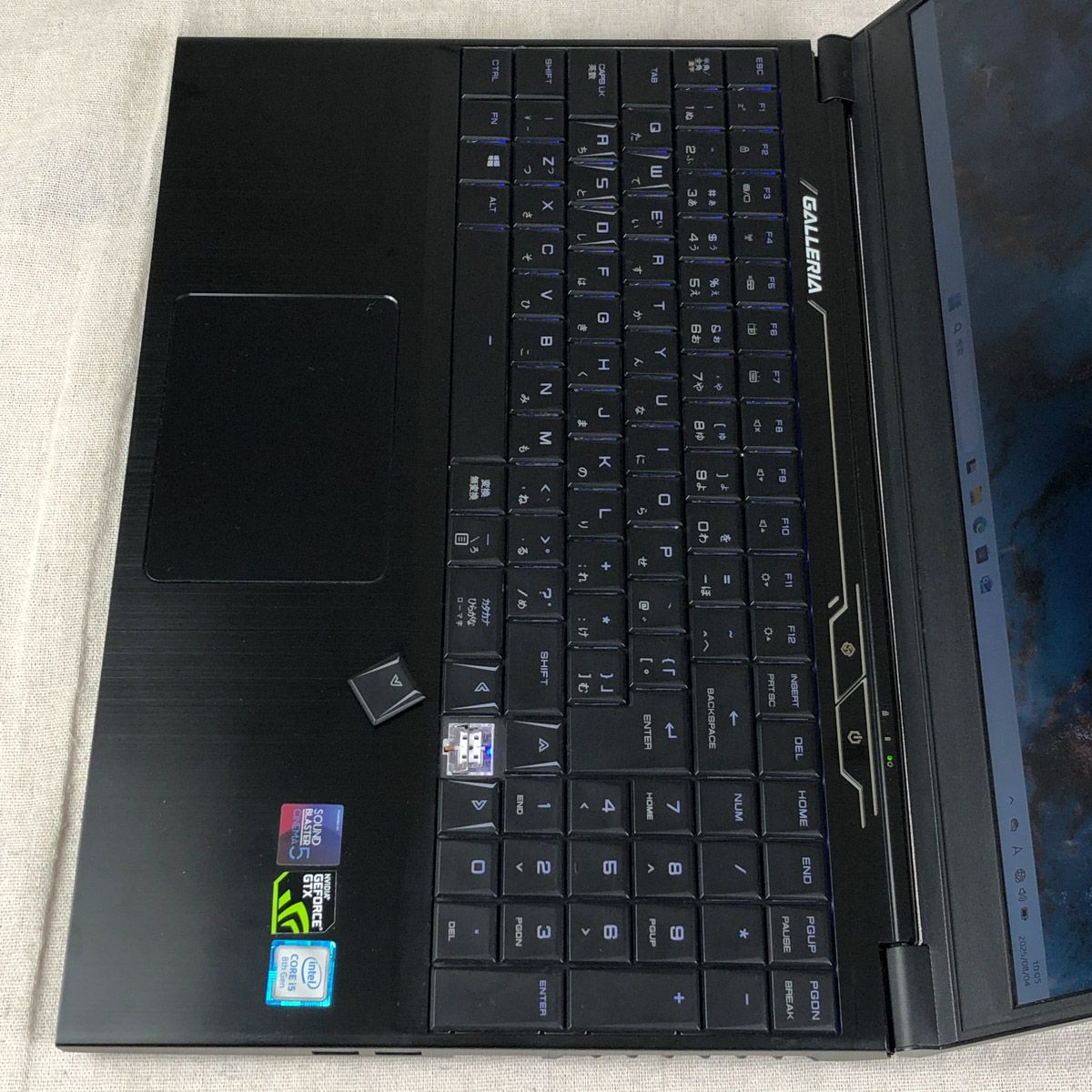 GALLERIA GKF1050TNF i7 RAM 8GB SSD256GB GTX1050Ti ゲーミング 