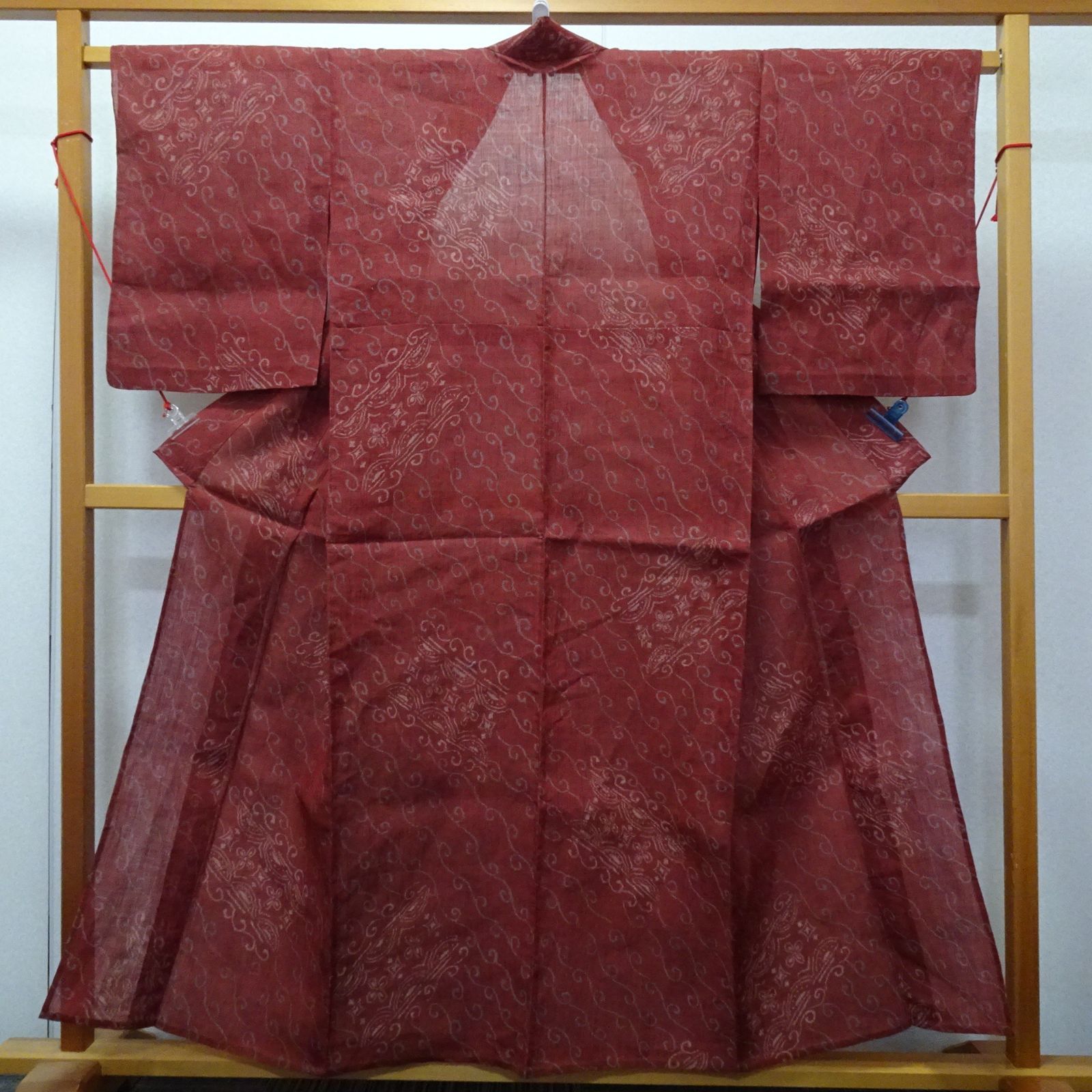 セミアンティーク 本麻 小千谷縮 着物【232651】 - メルカリ